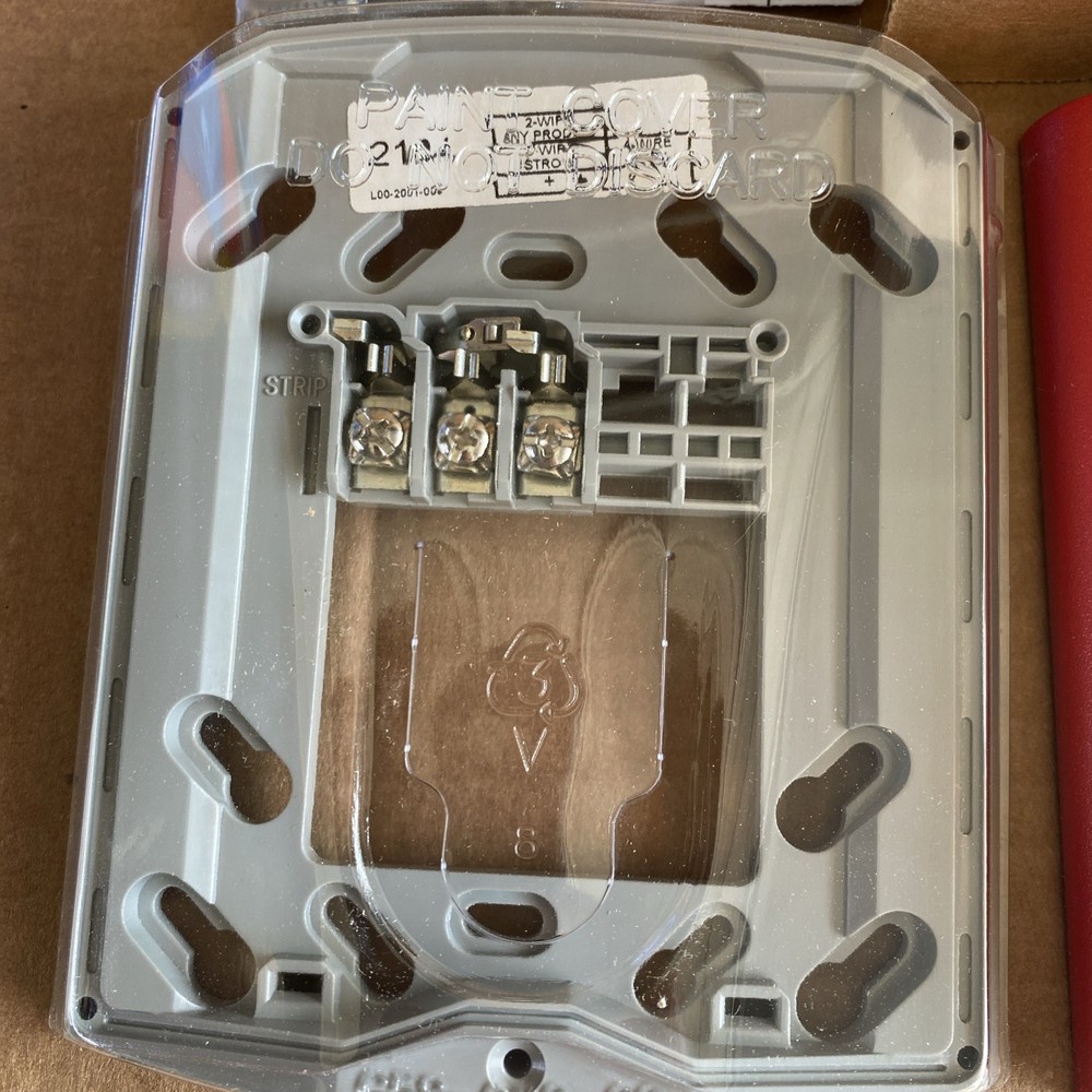 Spectra Alert Advance System Sensor P2R Horn Strobe Red 2W STD CD NIB