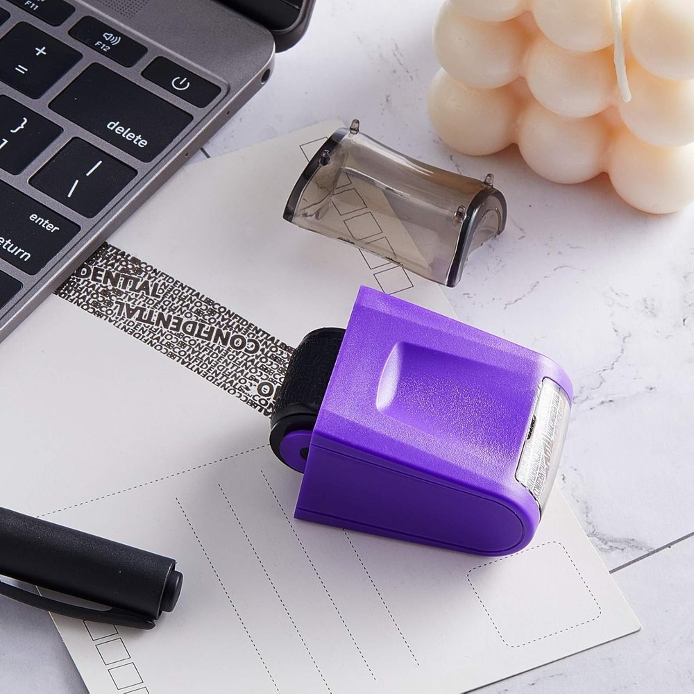 Identity Theft Prevention Stamp 2 Pieces Mail Security Roller