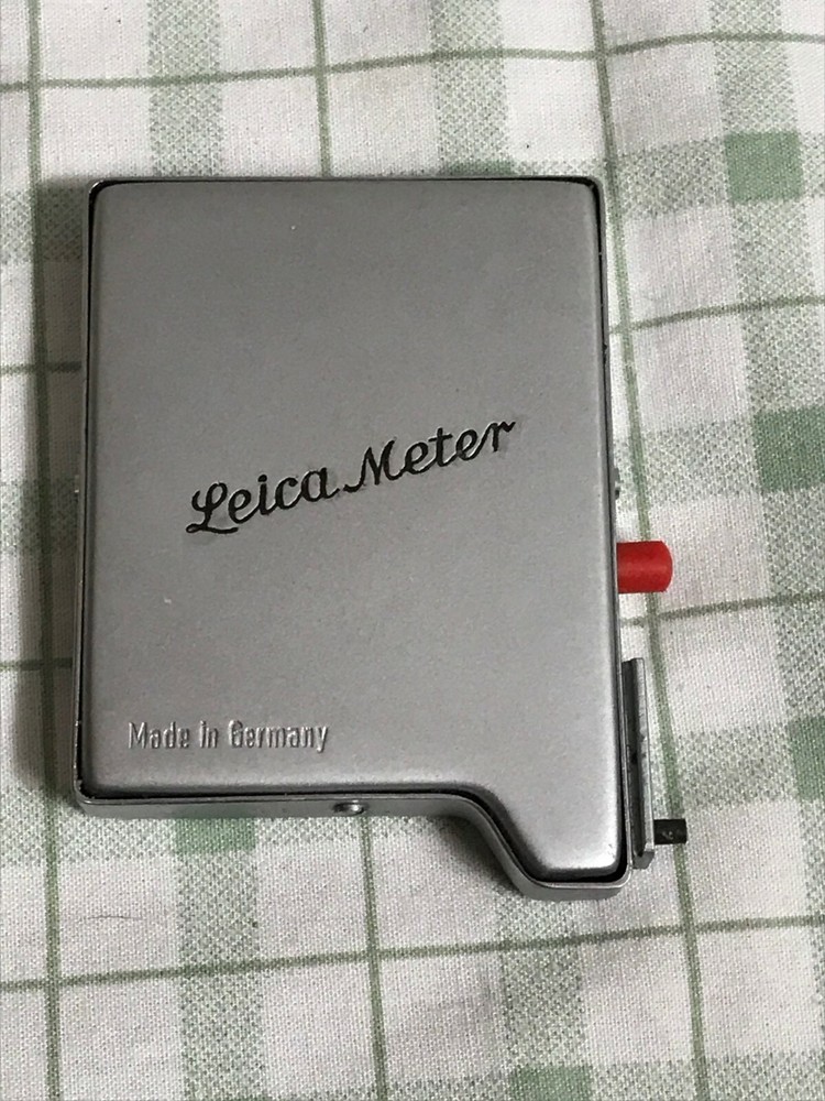 Original Leica Meter Model 1 with Booster cell Light Meter Leitz