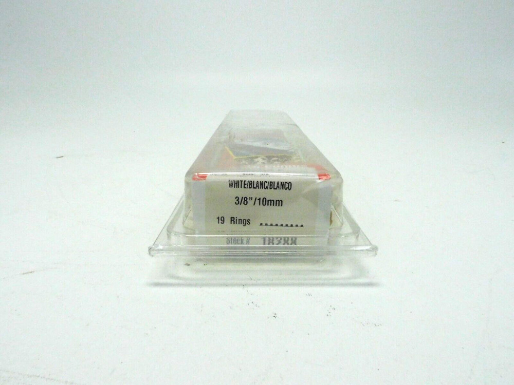 Ibico Plastic Binding Combs White - Pack of 25 Binding Combs