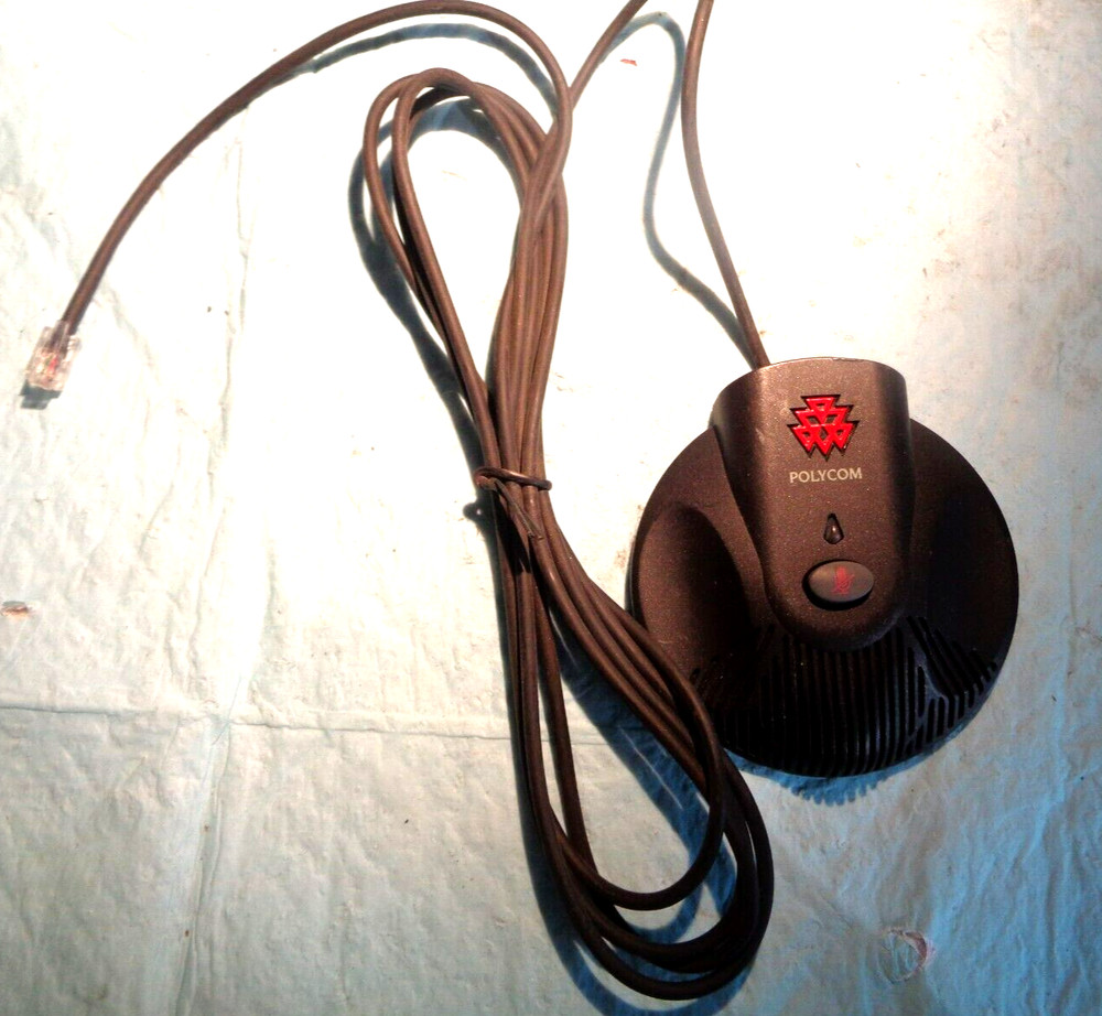 POLYCOM 2201-07155-605 EX Microphone for SoundStation 2 Possibly New?