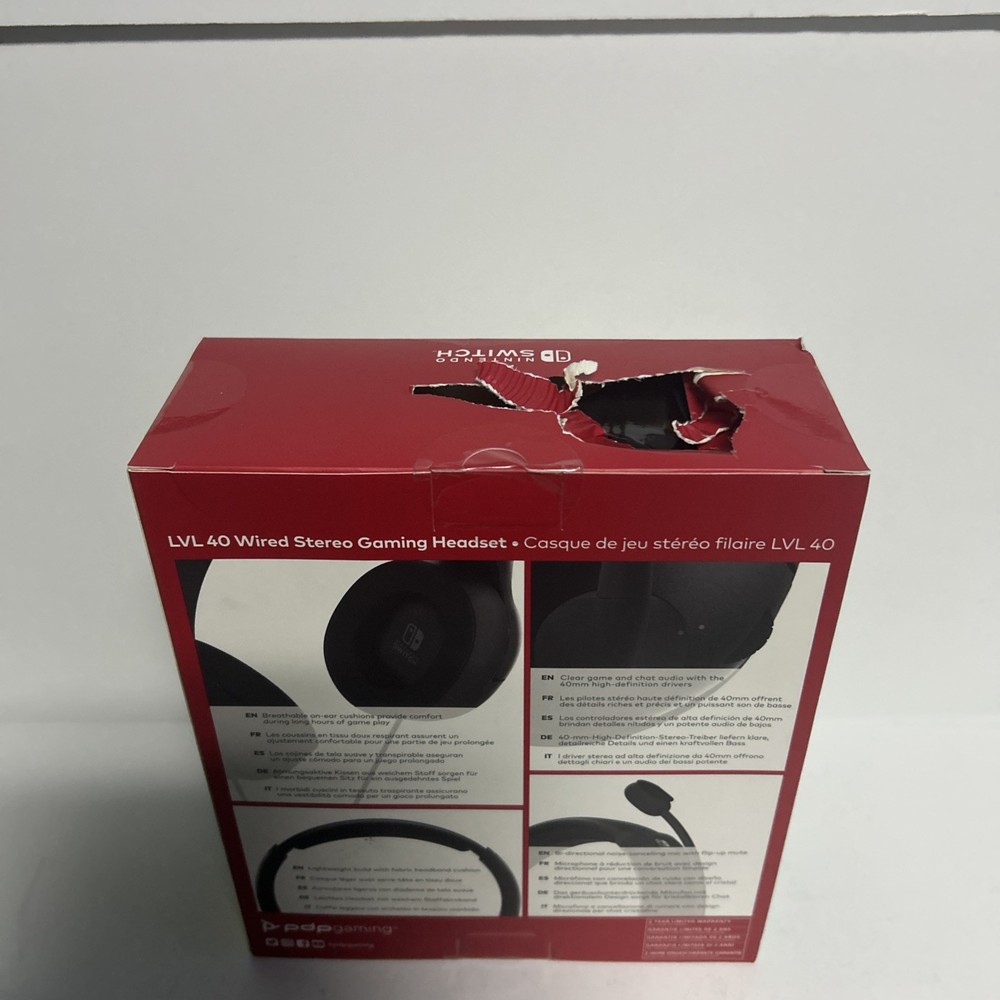 nintendo switch headset with mic