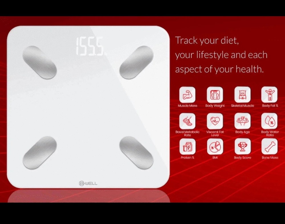 BWell Bluetooth Digital Smart Scale