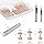 Copper Rivets and Burrs Leather Fastener Tool for DIY Projects