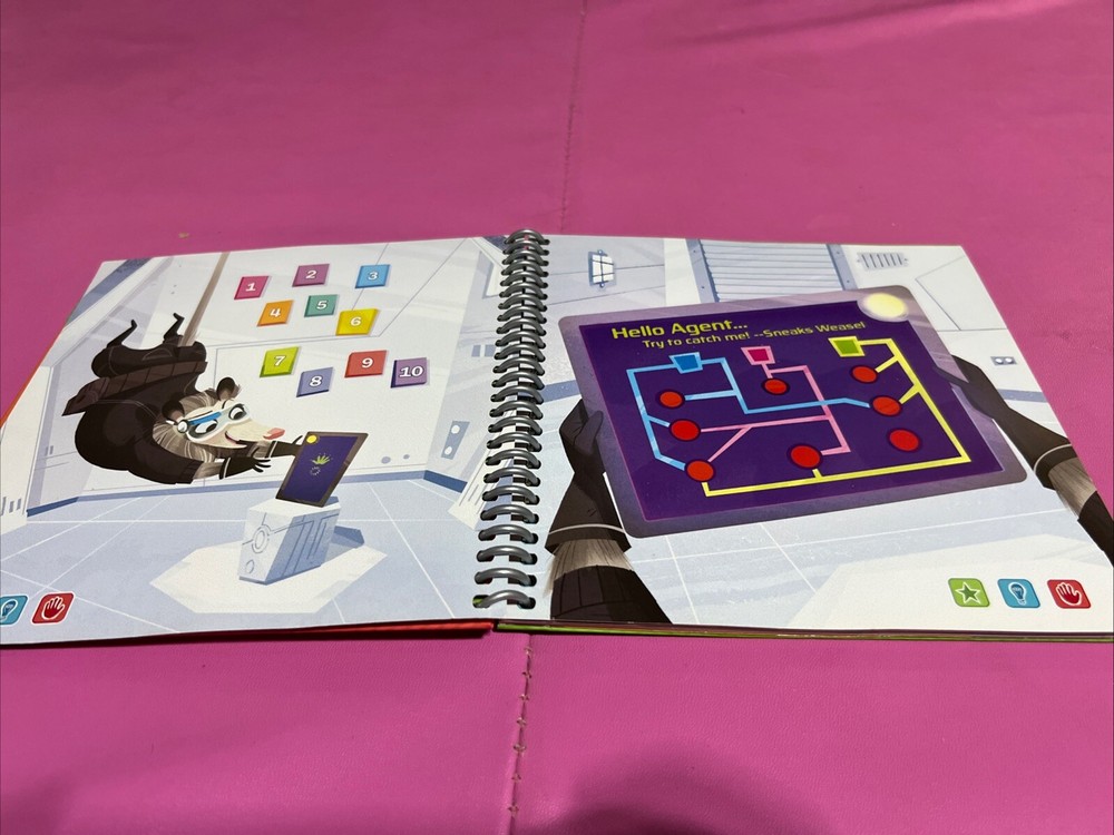 LeapFrog Leap Start 1st Grade Book — SPY MATH with CRITICAL THINKING