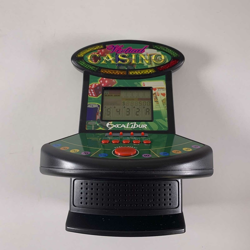 Electronic Game Excaliber Electronics Virtual Casino Tested Worked B-B