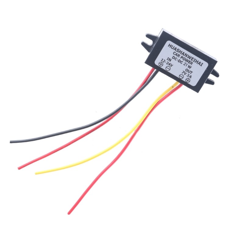 Converters Module 12V-24V To 7V Step Down Power Adapters 2A 3A Output For
