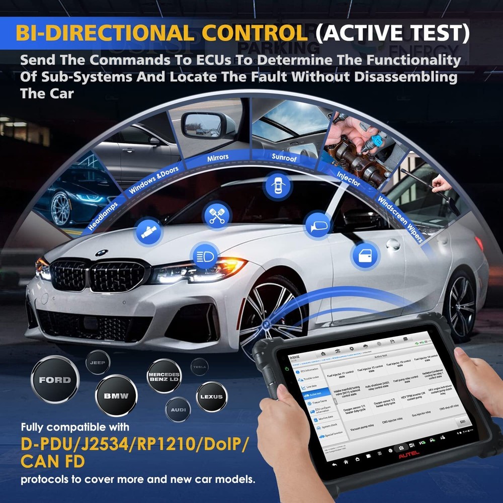 2023 Autel MaxiSys ULTRA Lite MS919 Diagnostic Scanner Advanced VCMI Programming