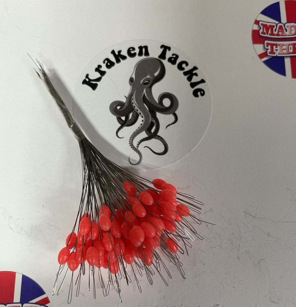 42x EGG Sliding FLOAT STOPS, BRAID STOPS RIG STOPS