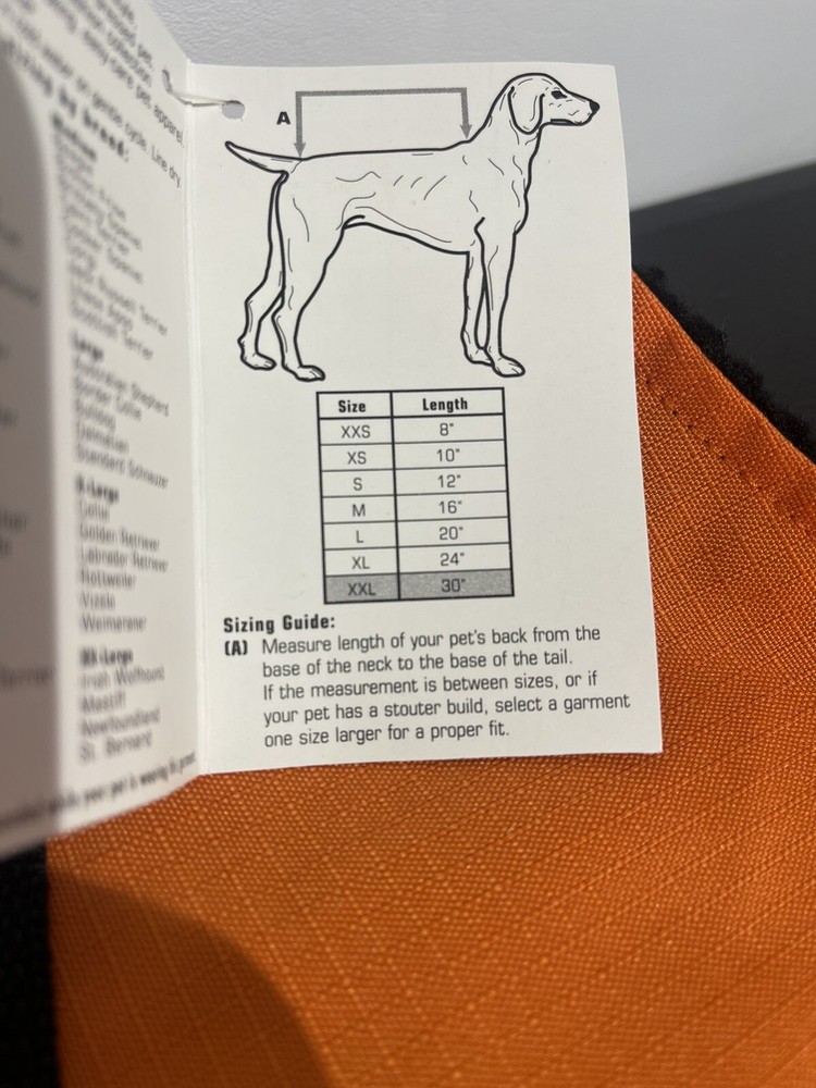 Dog Blanket Coat XXL