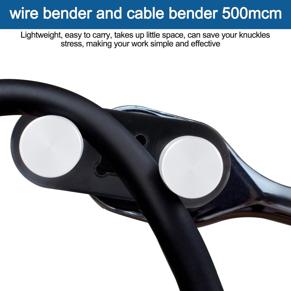 Cable Bender Tool Electrical, Wire Bender Tool for Most Wires, Maximum Bending u