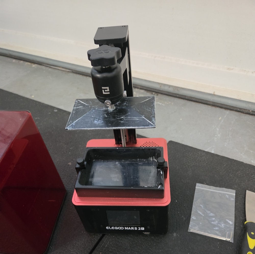 ELEGOO Mars 2 Pro 3D Printer Resin Miniatures MSLA Used