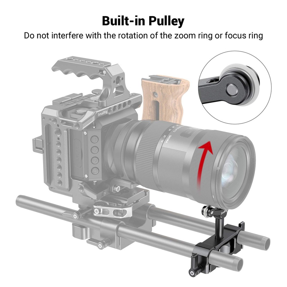 Universal 15mm LWS Rod Mount Lens Support 2727