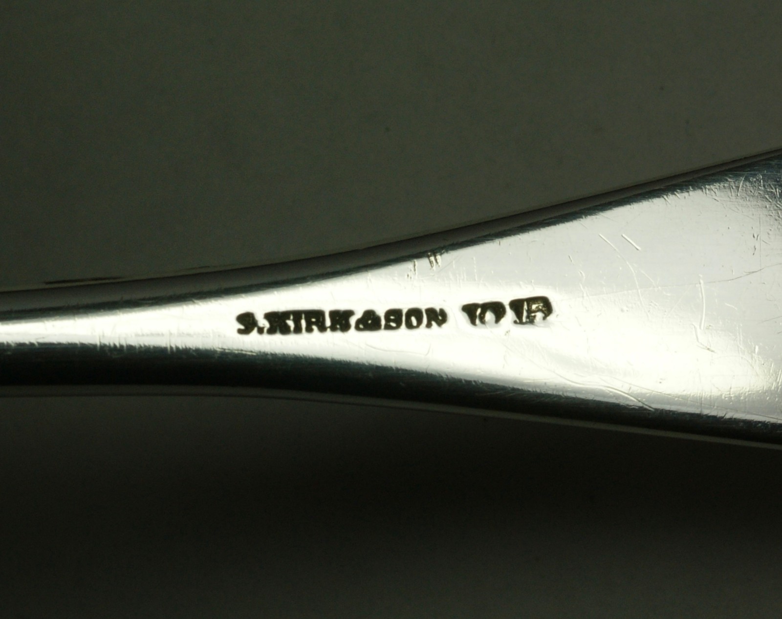 S Kirk & Son Early Coin Silver Cake Pie Dessert Fish Spatula Server Lifter 10/15