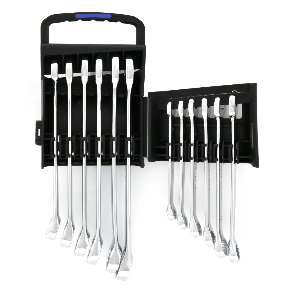 12-Piece Metric Combination Wrench Tool Set, Hand Tools