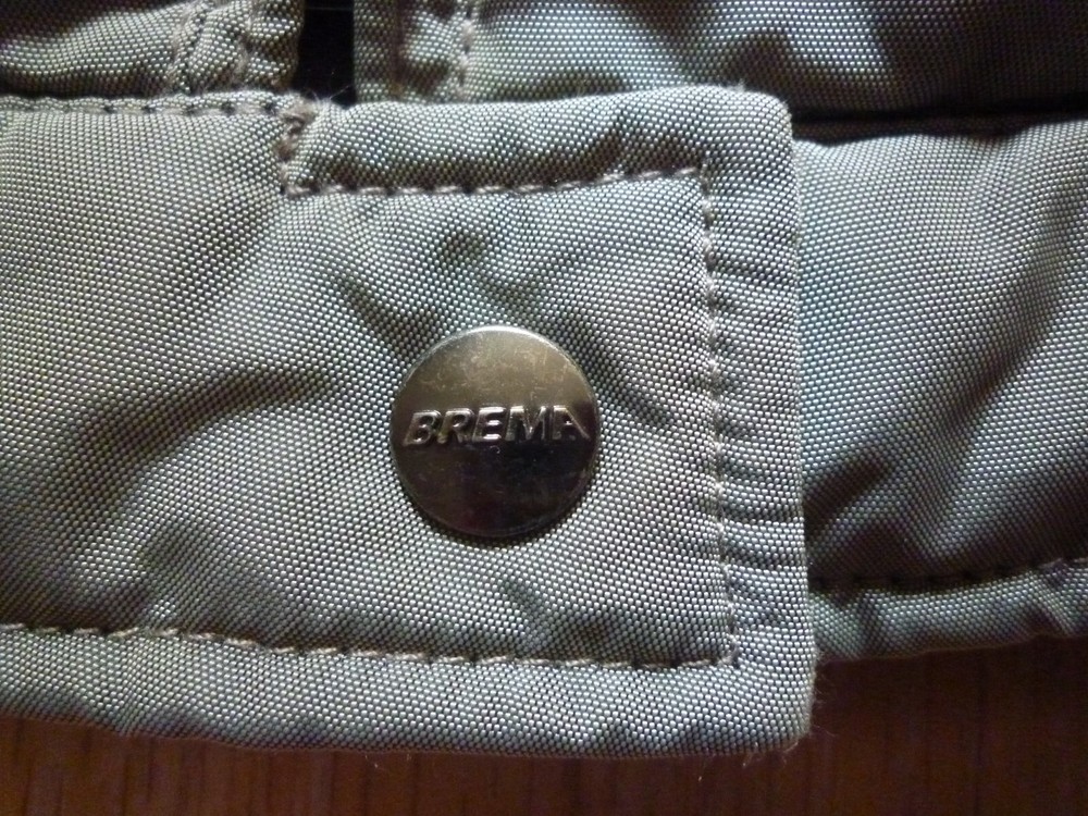 Brema Biker Style Padded Nylon Jacket Size 46