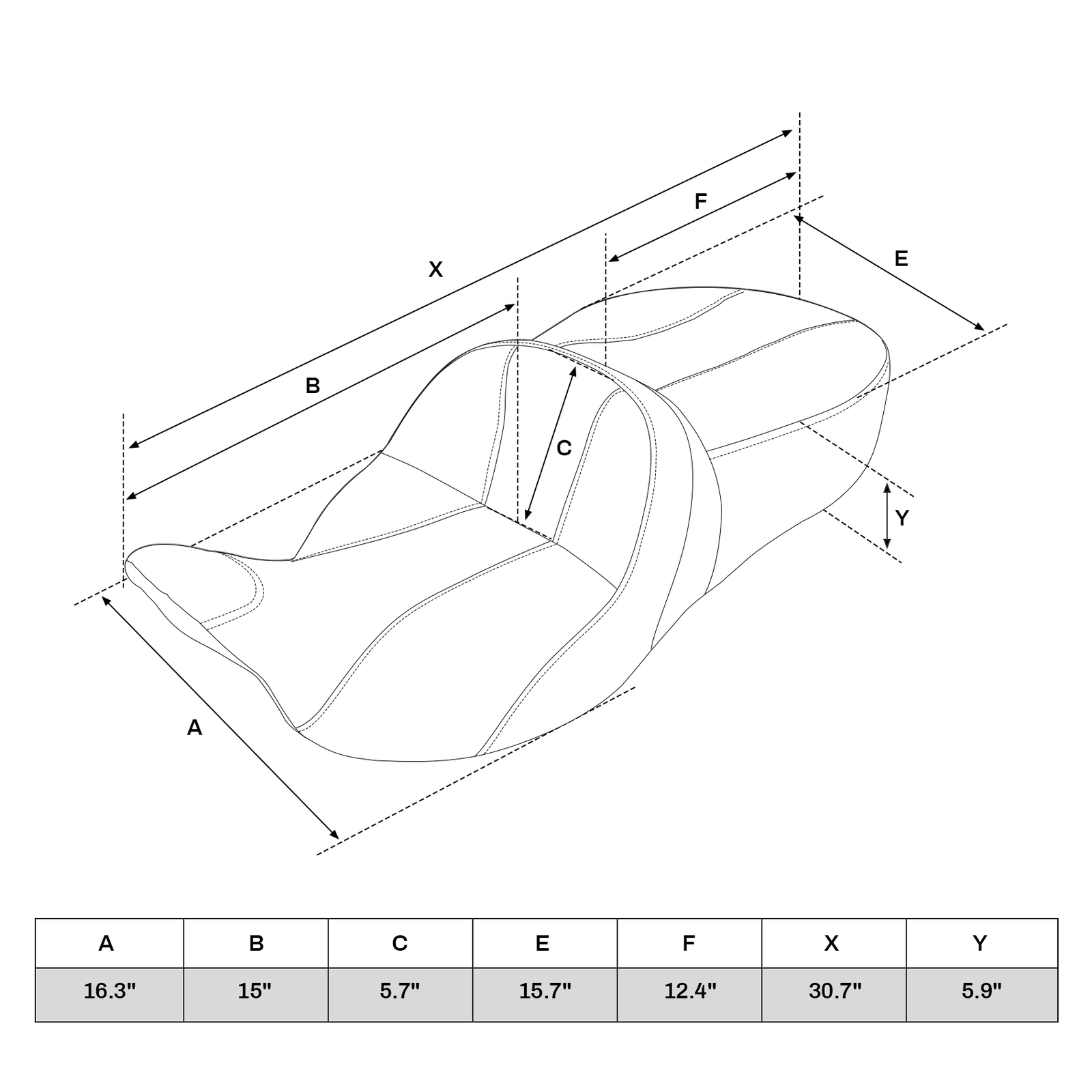 Rider and Passenger Seat For Harley Touring Street Electra Glide Road King 09-23