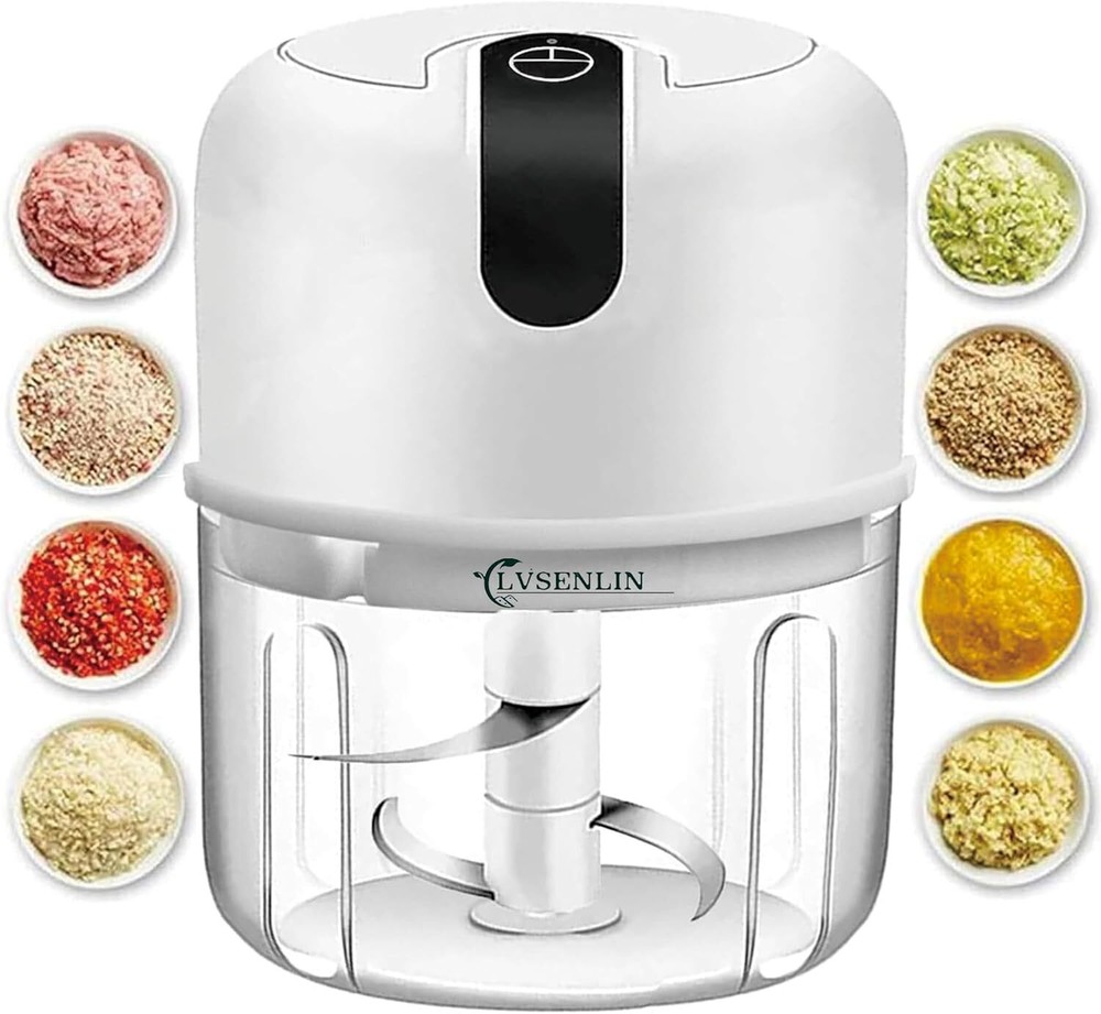 Electric Mini Garlic Chopper 250ML USB Rechargeable