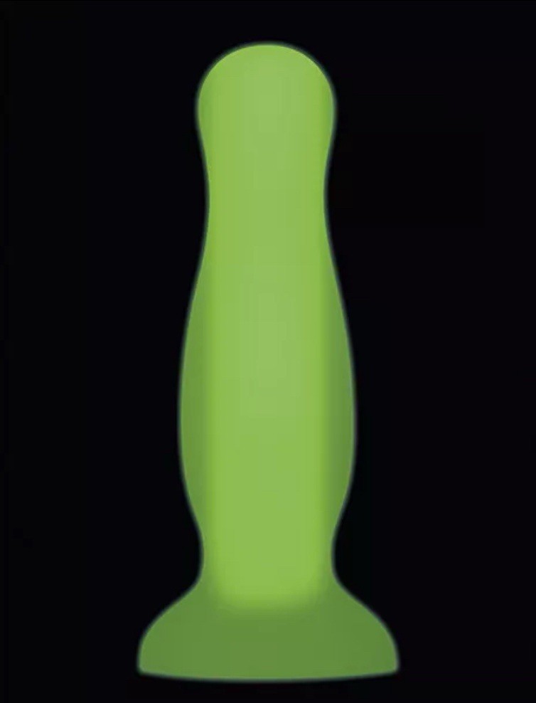 EVOLVED Luminous Glow In The Dark Waterproof Butt Plug LARGE