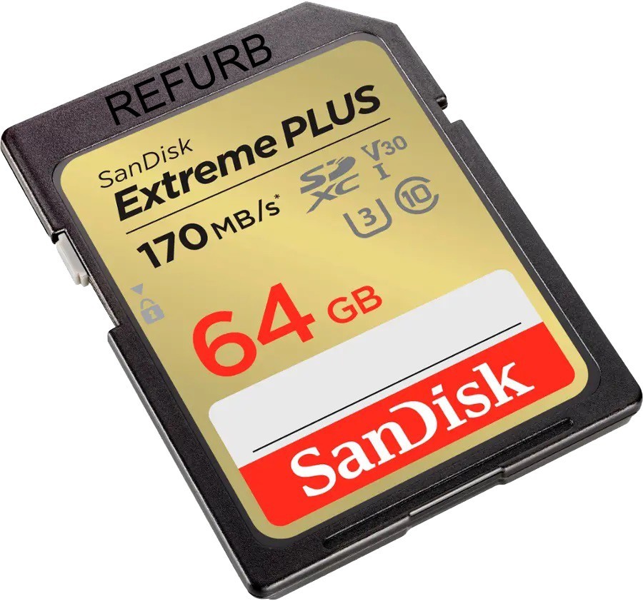 LOT 10x SanDisk SD Extreme PLUS 64GB SDXC - UHS-I U3 V30 Memory Card 170MB/s