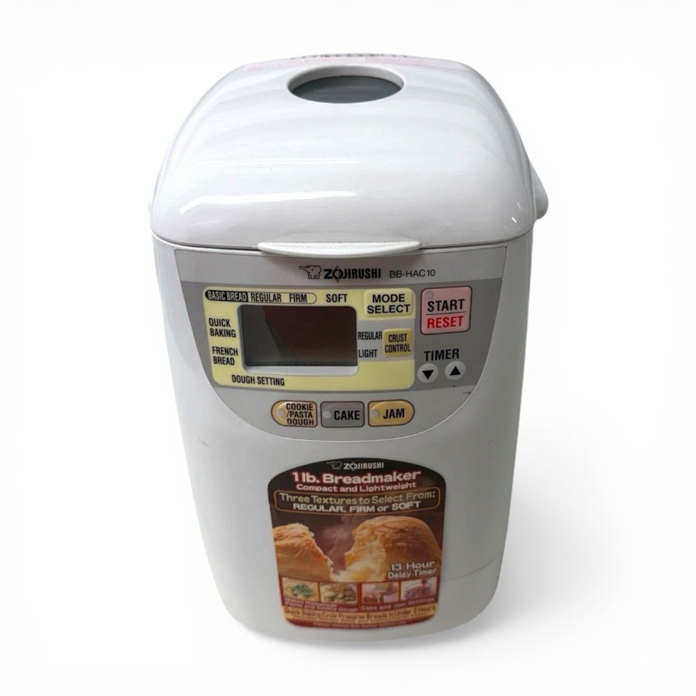 Zojirushi BB-HAC10 Home Bakery 1-Pound-Loaf Programmable Mini Breadmaker