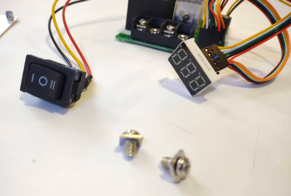 DC Motor Speed Controller DC 10-55V Rated 40A LED Display Stepless Adjustable