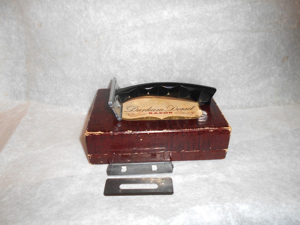 Durham Dorset Safety Razor w 1 Blade Box