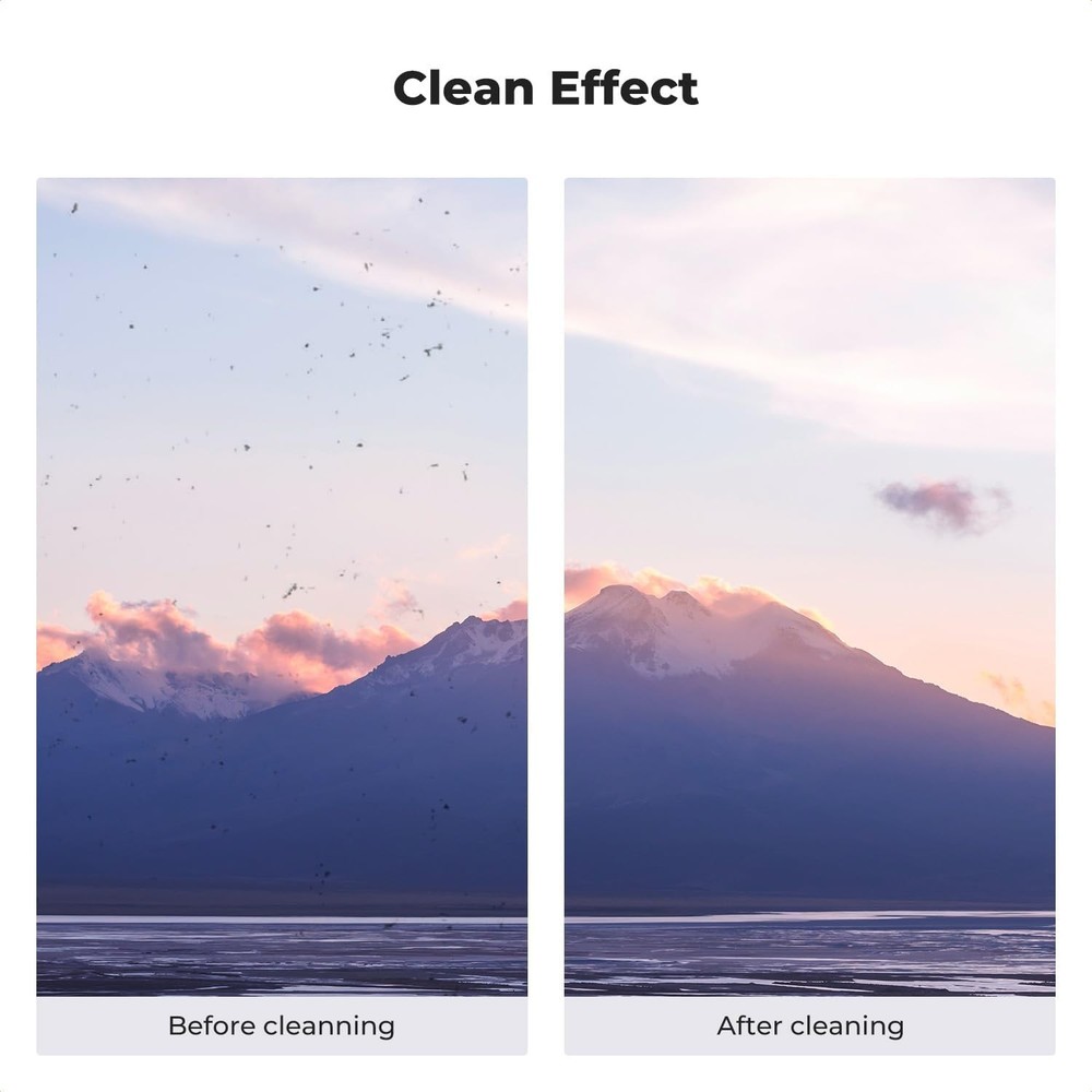 K&F CONCEPT 20ml × 2 Camera Sensor Cleaning Solution Lens Cleaner Fluid for CMOS