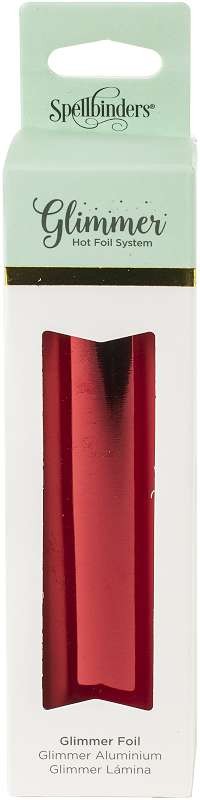 Spellbinders Glimmer Foil Red