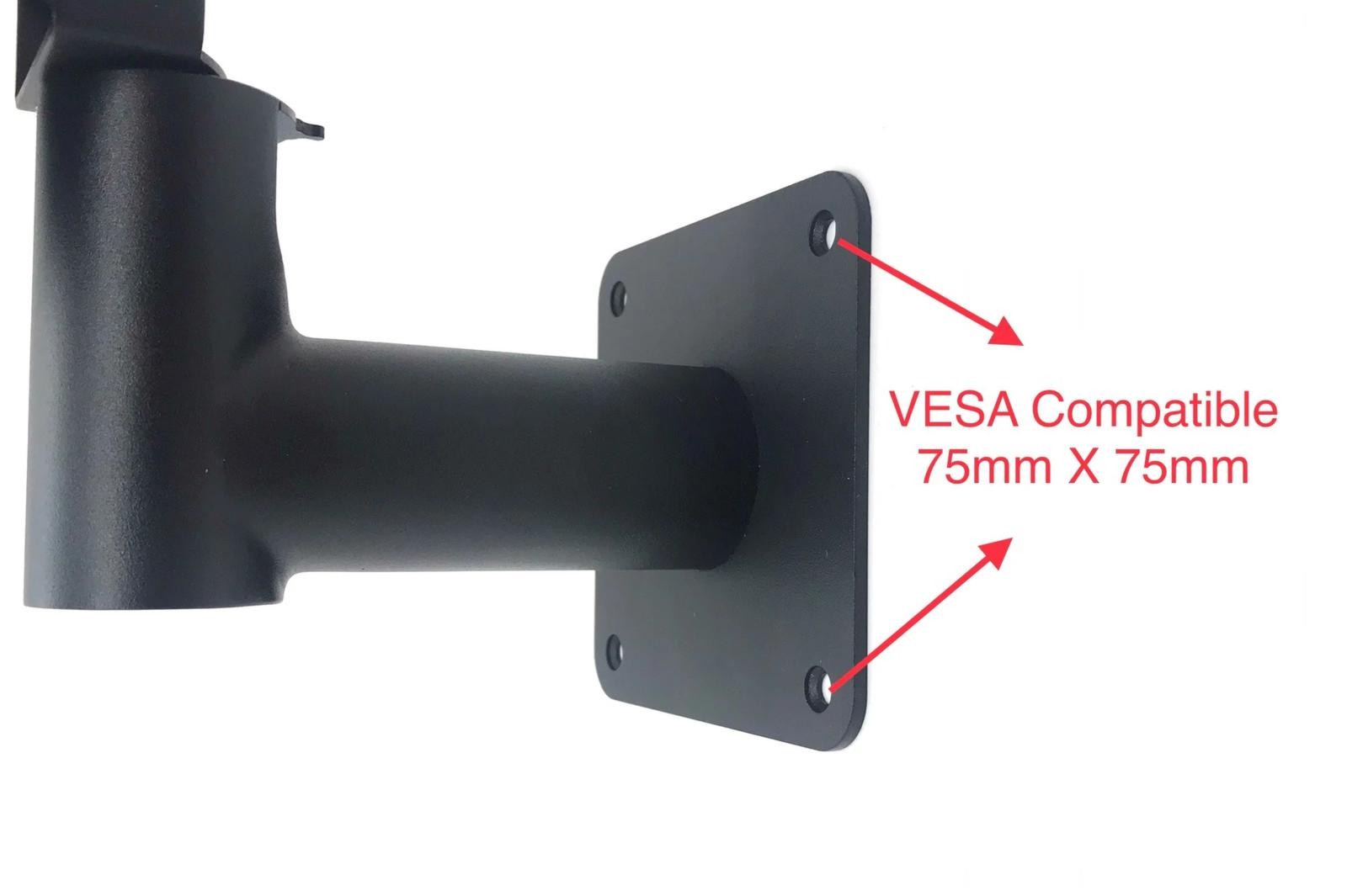 Point of Sale Wall Mount for PAX S80 -VESA Compatible - POS Stands Complete Kit