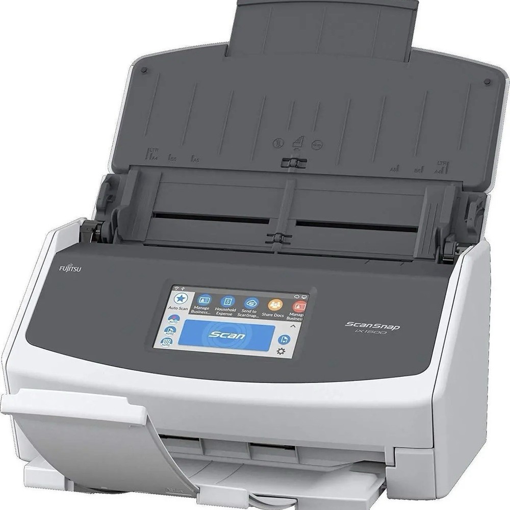 Open Box Fujitsu ScanSnap iX1500 Color Duplex Document Scanner Touch Screen