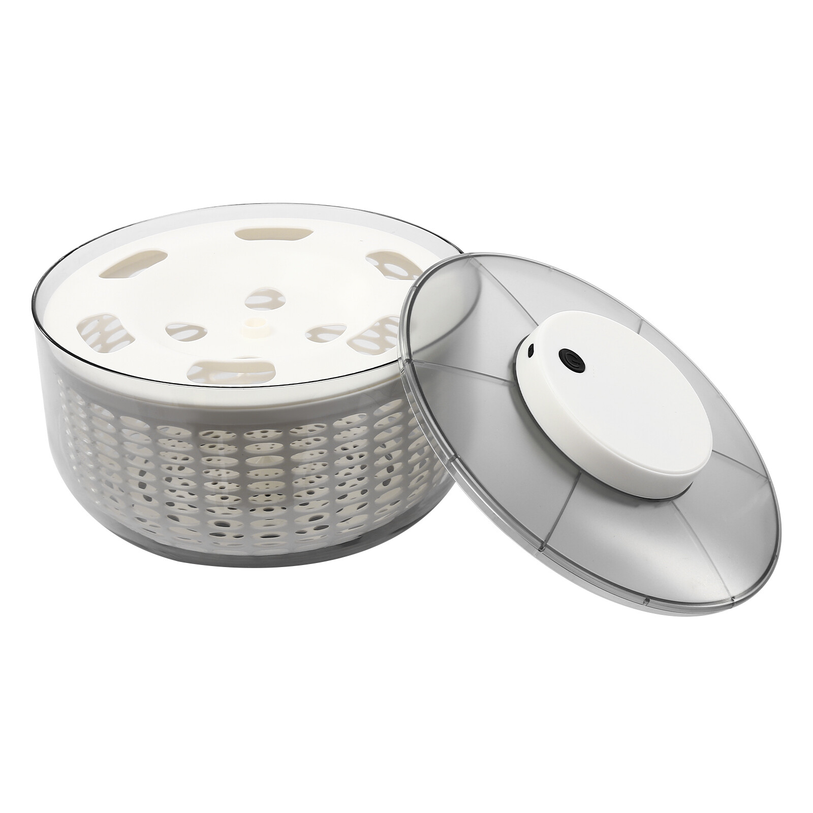 Electric Salad Spinner Large 6L Fruit Vegetable Washer Dryer Dehydrator Sale