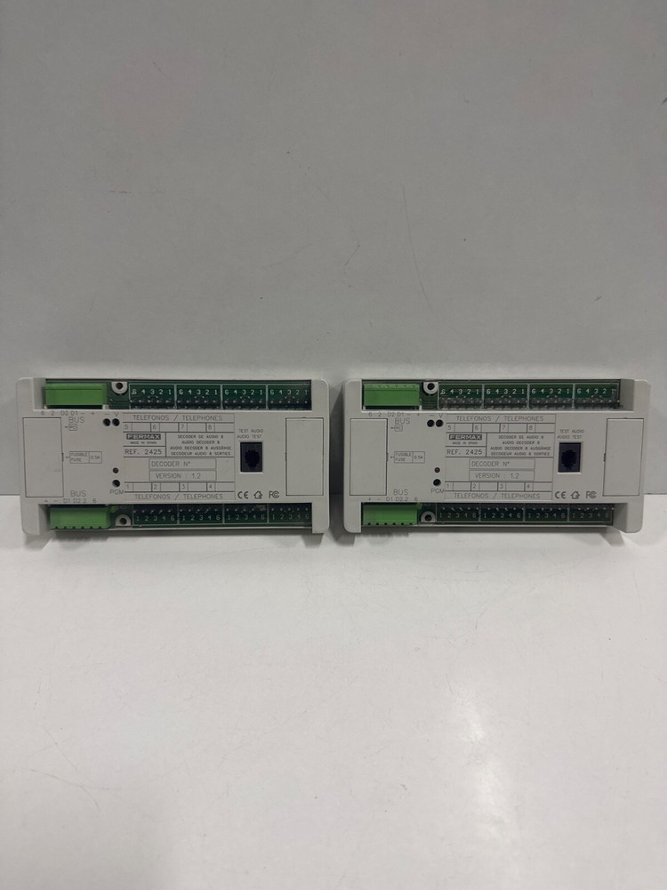 LOT OF 2 PCs FERMAX 2425 AUDIO DECODER