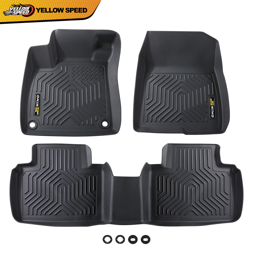 Floor Mats Fit For 2018-2022 Honda Accord Sedan Waterproof Protection Liners 3pc