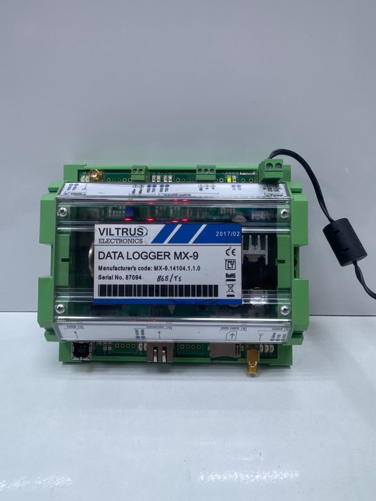 VILTRUS ELECTRONICS MBUS DATA LOGGER MX-9 (9-36VDC) with adapter