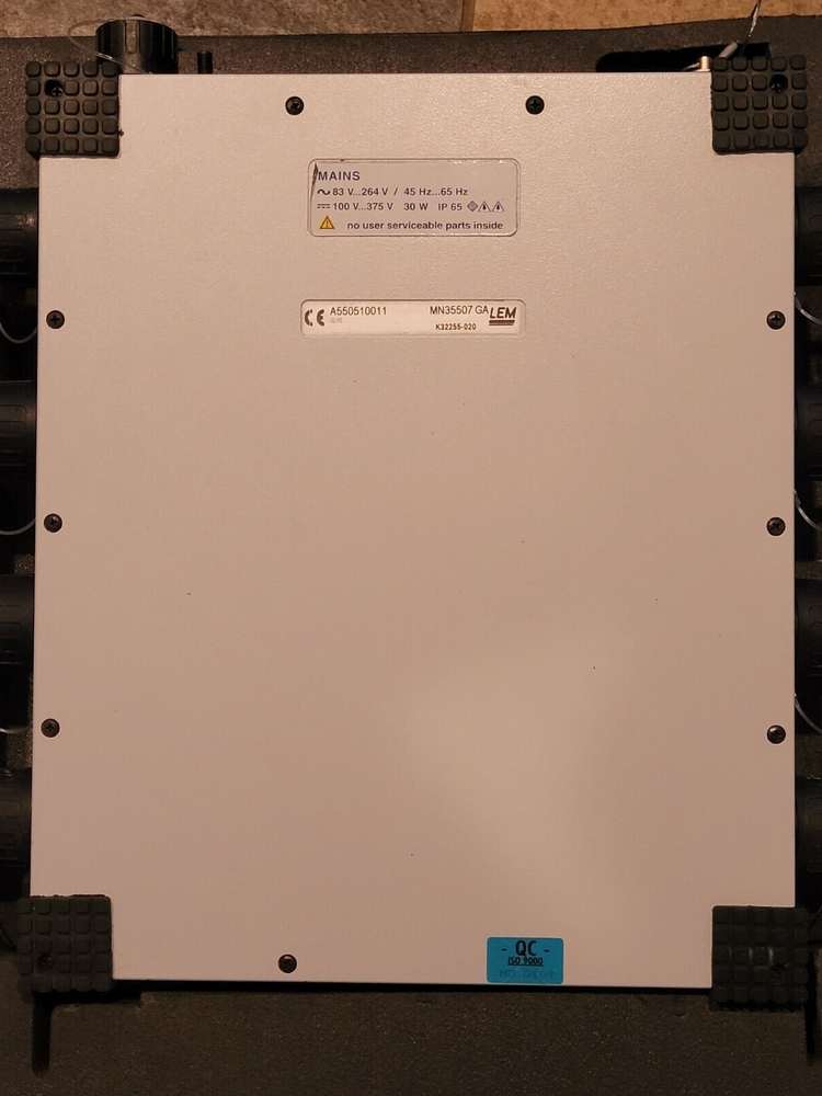 LEM Topas 1000 Power Quality Analyzer Data Logger w/ Current Loops Hard Case