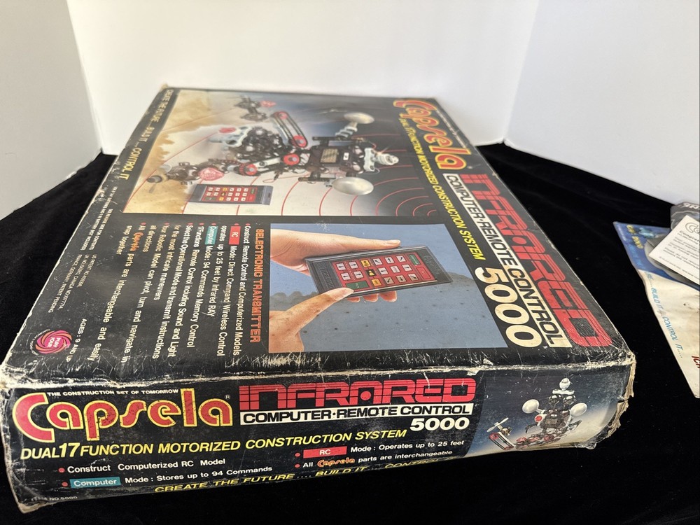 CAPSELA INFRARED REMOTE CONTROL 5000 CONSTRUCTION SYSTEM UNUSED OPEN BOX AS IS