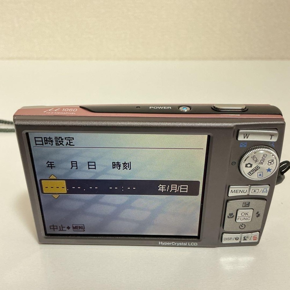 OLYMPUS μ1060 Pink Compact Digital Camera Tested Excellent Condition