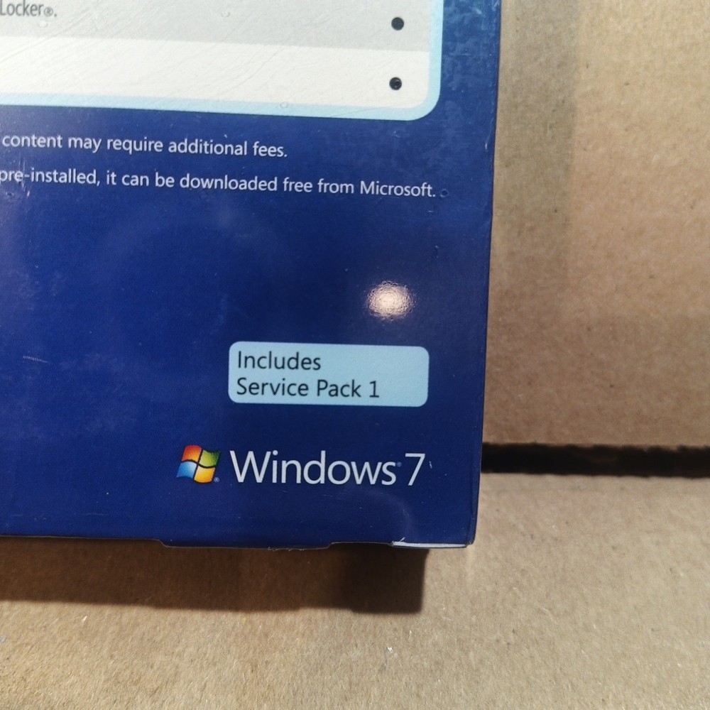 Microsoft Windows 7 Pro Professional 32 / 64bit Kit DVD Retail Box New Install