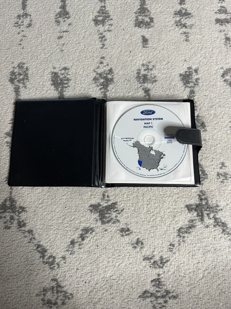 2005 Ford Navigation System Map Disc 1-6 and 12 G139
