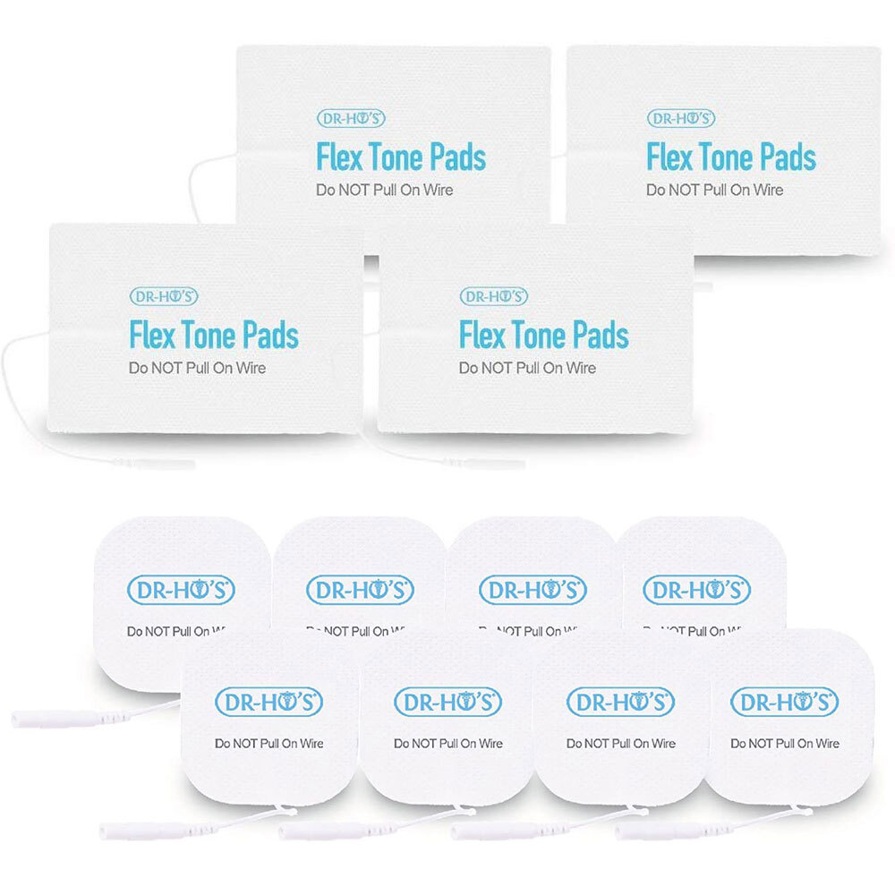 DR-HO'S Pain Therapy System -Replace Small / Large Electrode Gel Flex Tone Pads