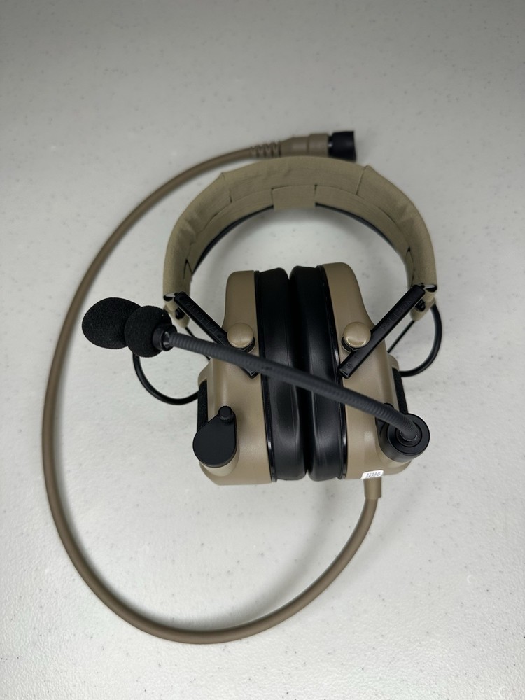 FalCom OTE2000 Over The Ear Headset Tan New Without Box