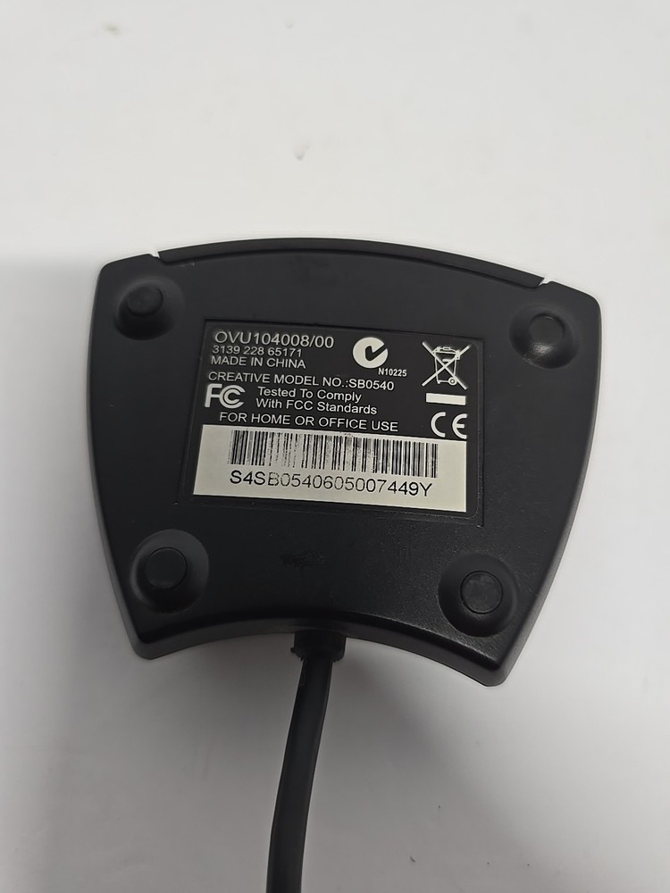 Creative USB IR Infrared Receiver Model SB0540