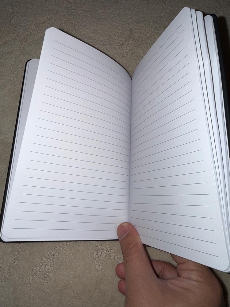 BRAND NEW Black TESLA Journal Notebook Diary Lined Paper Notepad