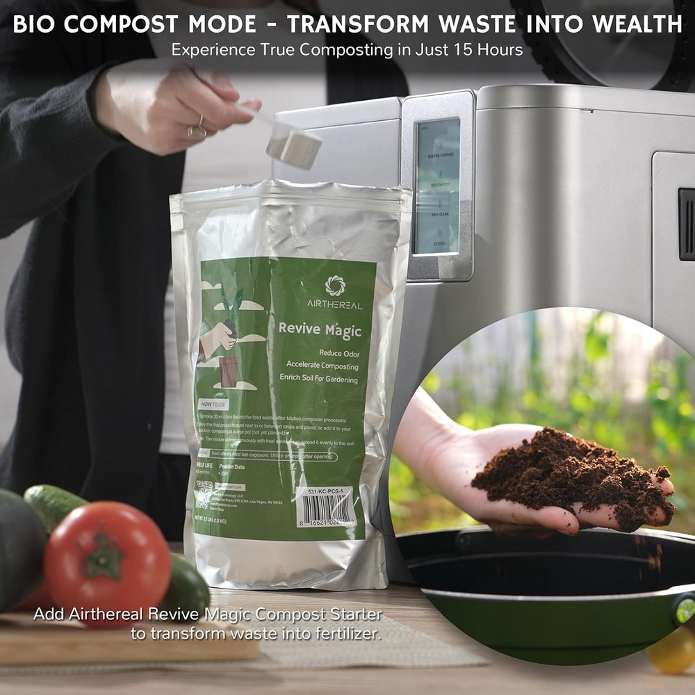 R800 Revive Electric Composter Replacement Bucket - Black