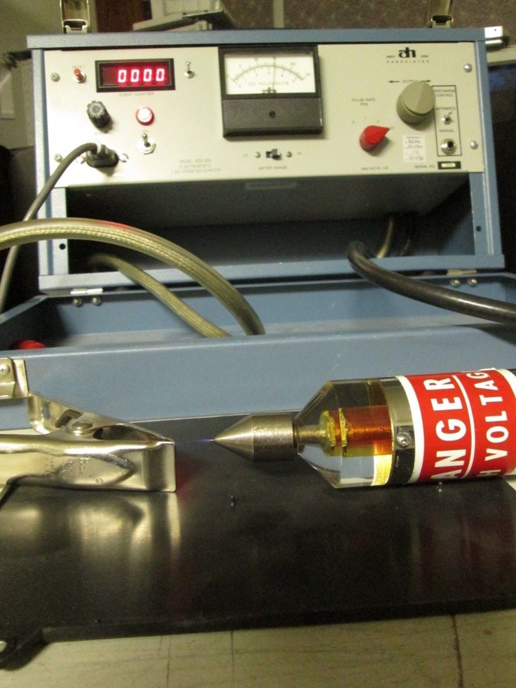 ESD Generator 25kV Human discharge model probe WORKING! Variable pulse rates