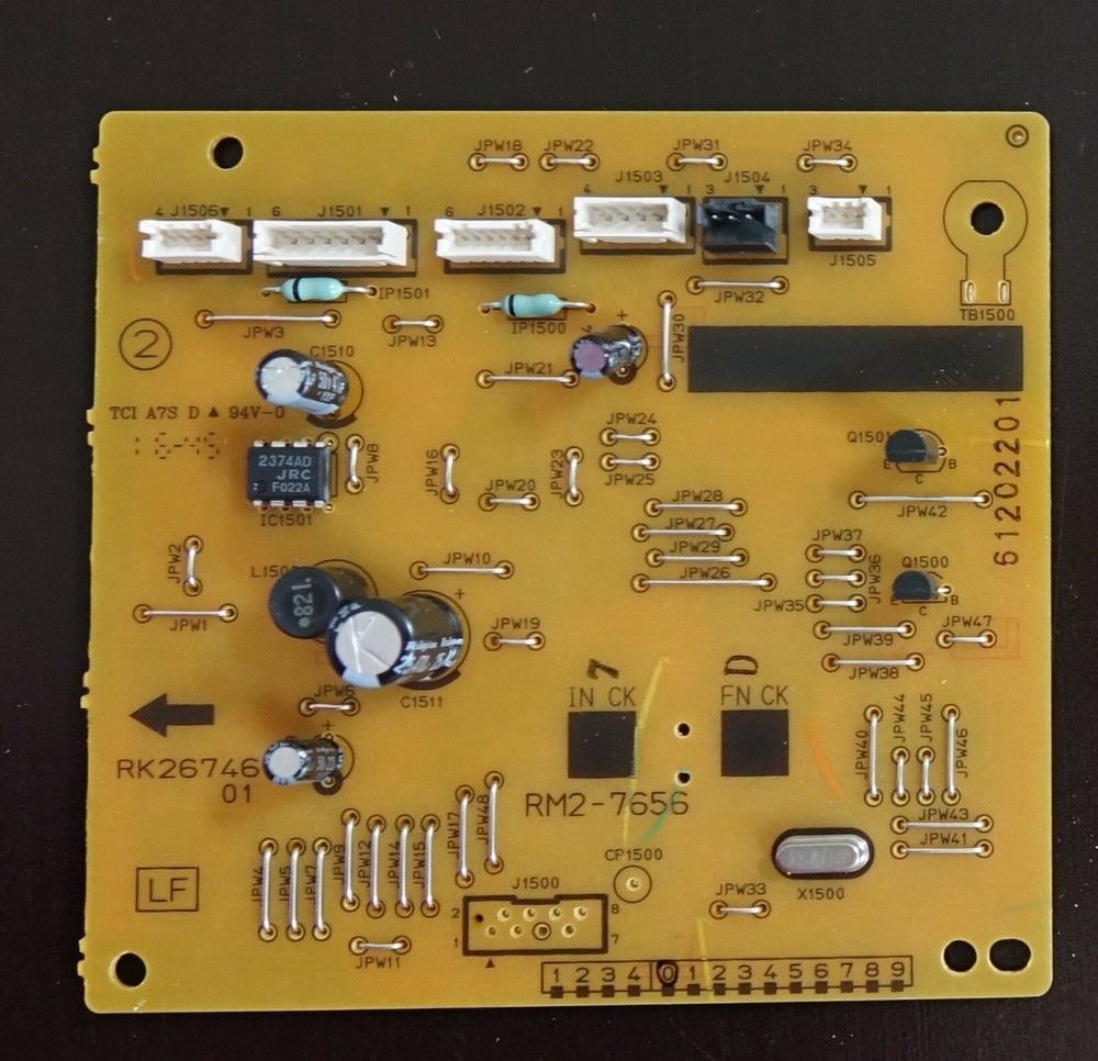RM2-7656 DUPLEX PC board - M604 / M605 / M606 series