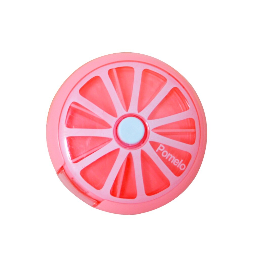 Fruit Shaped Travel Pill Box Boxes Container Splitter container Pill Organizer