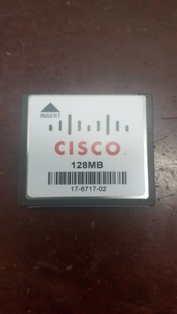 CISCO 128MB CF Compact Flash Memory Card 17-6717-02