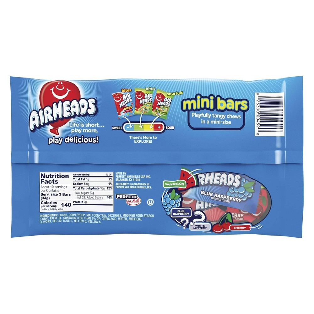 Candy Mini Bars, Assorted Flavors, Individually Wrapped Bars, Non Melting, Pa...